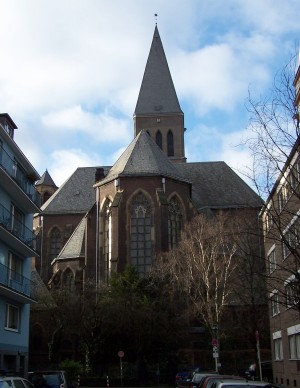 St. Suitbertus - Rckansicht