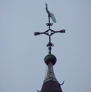 Kirche Christus Knig - Wetterhahn